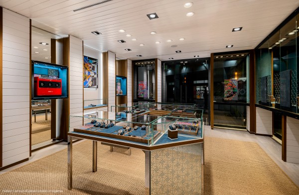 Hublot boutique la isla professional photography interior architecture cancun riviera maya