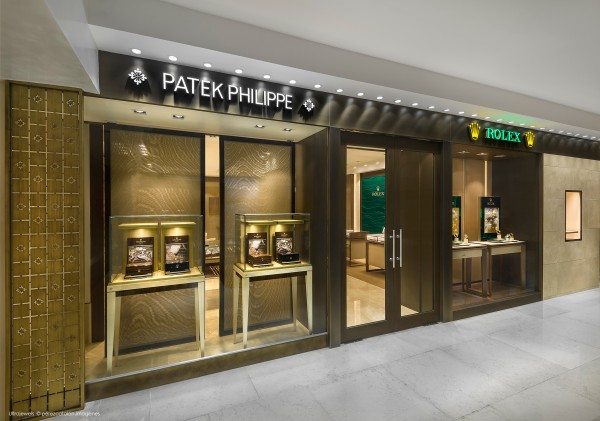 patek philippe rolex ultrajewels botiques luxury avenue professional photography interior architecture cancun riviera maya