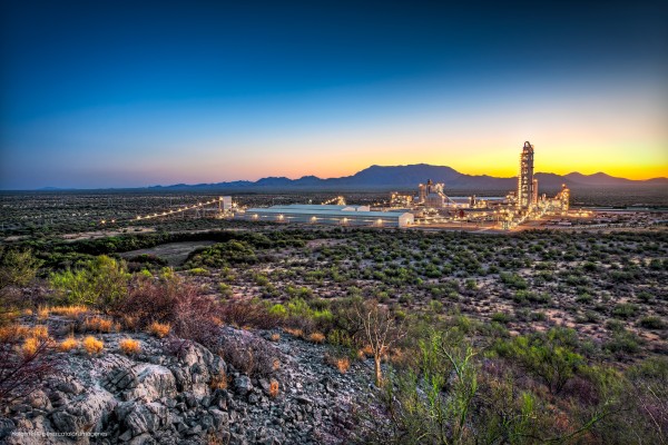 Professional photography exterior architecture cancun and riviera maya planta holcim hermosillo